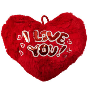 Plüss szív I Love You felirattal, Játék & Sport, Plüssállat & Játékfigura, Más figura, Mindenmás, MESKA