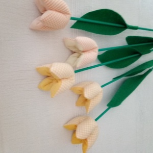 Textil tulipán - otthon & életmód - dekoráció - Meska.hu