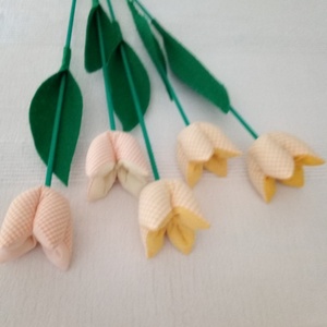 Textil tulipán - otthon & életmód - dekoráció - Meska.hu