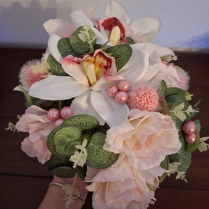 Elegáns orchideás ajándékdoboz. - otthon & életmód - dekoráció - asztal és polc dekoráció - díszdoboz - Meska.hu