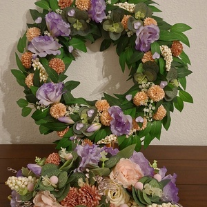 2 darab, elegáns, gazdagon díszített kopogtató és asztali dekoráció, Otthon & Életmód, Dekoráció, Asztal és polc dekoráció, Asztaldísz, Mindenmás, Virágkötés, MESKA