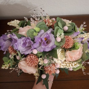 2 darab, elegáns, gazdagon díszített kopogtató és asztali dekoráció - otthon & életmód - dekoráció - asztal és polc dekoráció - asztaldísz - Meska.hu