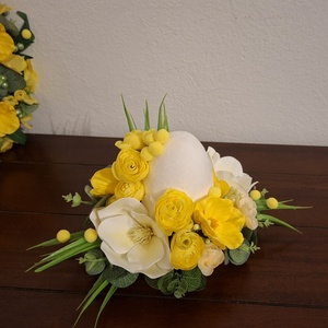 Húsvéti asztali dekoráció magnóliákkal - Meska.hu