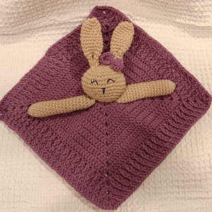 Nyuszóka Nyunyóka - baba - mama - baba játékok - szundikendő, alvóka - Meska.hu