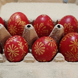 Hímes tojás - otthon & életmód - dekoráció - húsvéti asztaldíszek - Meska.hu