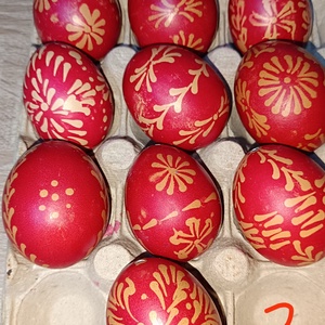 Hímes tojás - otthon & életmód - dekoráció - húsvéti asztaldíszek - Meska.hu