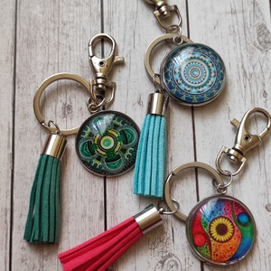 Mandala csomag 2., Táska & Tok, Kulcstartó & Táskadísz, Kulcstartó, , MESKA