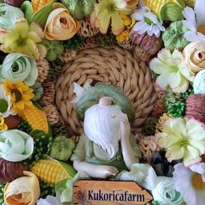 Kukoricafarm ajtókopogtató - otthon & életmód - dekoráció - ajtó- és ablak dekoráció - ajtódísz & kopogtató - Meska.hu