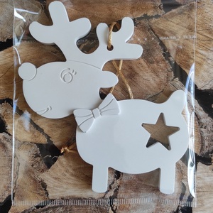 Réni - kézzel készült szeretet ajándékba - otthon & életmód - dekoráció - fali és függő dekoráció - függődísz - Meska.hu