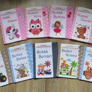 Gyermek egészségügyi könyv borító-szafari - otthon & életmód - papír, írószer - egészségügyi kiskönyv borító - Meska.hu
