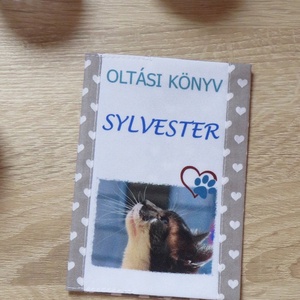 Oltási könyv borító házi kedvencnek - otthon & lakás - kisállatoknak - kutyáknak - kutya ruházat - Meska.hu