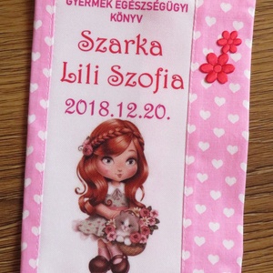 Gyermek egészségügyi könyv borító -  - Meska.hu