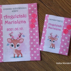 Gyermek egészségügyi könyv borító-erdei állatok - otthon & életmód - papír, írószer - egészségügyi kiskönyv borító - Meska.hu