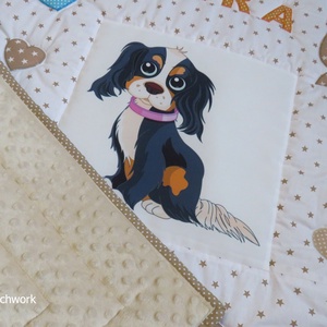 patchwork takaró-kutya - otthon & életmód - lakástextil - Meska.hu