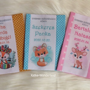 Gyermek egészségügyi könyv borító-egyszervú és pillangók - otthon & lakás - papír írószer - egészségügyi kiskönyv borító - Meska.hu
