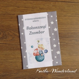 Gyermek egészségügyi könyv borító-kis herceg - Meska.hu
