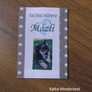 Oltási könyv borító, Otthon & Lakás, Kisállatoknak, Cicáknak & Macskáknak, Varrás, MESKA