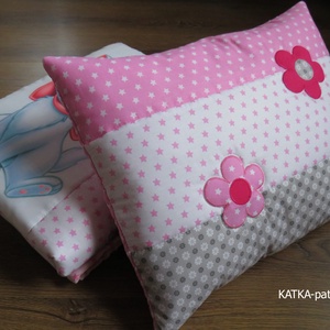 patchwork takaró szett-cica - otthon & életmód - babaszoba, gyerekszoba - babatakaró, gyerek pléd - Meska.hu