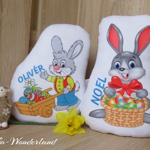 Forma párna-húsvéti nyuszi - otthon & életmód - babaszoba, gyerekszoba - babaszoba, gyerekszoba - Meska.hu