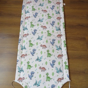 Ovis takaró kis párnával-dínók - játék & sport - ovis felszerelés - ovis ágynemű - Meska.hu