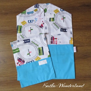 Gumis bélelt derékalj, ovis fektető-vonatok - játék & sport - ovis felszerelés - ovis lepedő - Meska.hu