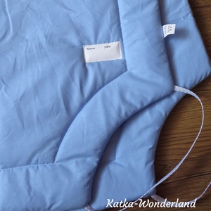 Gumis bélelt derékalj, ovis fektető-közép kék - játék & sport - ovis felszerelés - ovis lepedő - Meska.hu