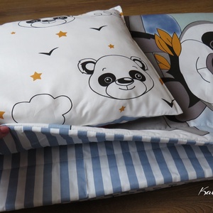 Baba takaró szett-panda - otthon & életmód - babaszoba, gyerekszoba - Meska.hu