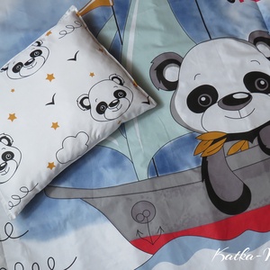 Baba takaró szett-panda - otthon & életmód - babaszoba, gyerekszoba - Meska.hu