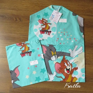 Ovis zsák és torna zsák KÉSZLETEN!-Tom és Jerry, Játék & Sport, Ovis felszerelés, Ovis szett (zsák és tornazsák), Varrás, MESKA
