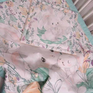 Készleten! Prémium baba takaró szett-mezei nyuszik - baba - mama - baba ágynemű - babatakaró, gyerek pléd - Meska.hu