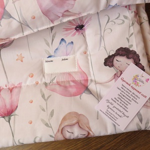 Ovis ágynemű kispárnával-kislányok és virágok - játék & sport - ovis felszerelés - ovis ágynemű - Meska.hu