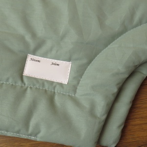 KÉSZLETEN! Gumis bélelt derékalj, ovis fektető-zöld - játék & sport - ovis felszerelés - ovis lepedő - Meska.hu