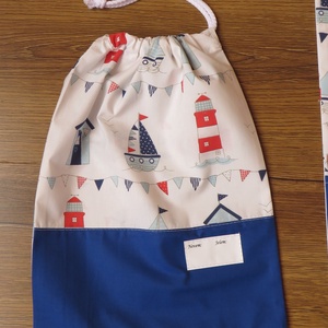 Ovis zsák és torna zsák KÉSZLETEN!-hajó - játék & sport - ovis felszerelés - ovis szett - Meska.hu