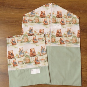 Ovis zsák és torna zsák KÉSZLETEN!-maci család, Játék & Sport, Ovis felszerelés, Ovis szett, Varrás, MESKA