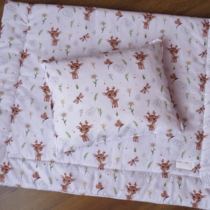 Ovis ágynemű kispárnával-őzike és szitakötő, Játék & Sport, Ovis felszerelés, Ovis ágynemű, Varrás, MESKA