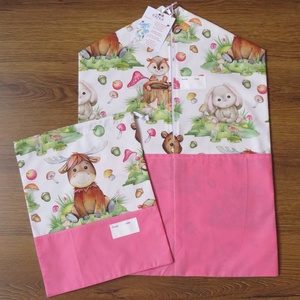 Ovis zsák és torna zsák KÉSZLETEN!-színes erdei állatok, Játék & Sport, Ovis felszerelés, Ovis szett, Varrás, MESKA