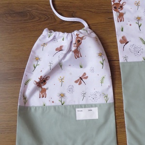 Ovis zsák és torna zsák KÉSZLETEN!-Gida és a szitakötő - játék & sport - ovis felszerelés - ovis szett - Meska.hu