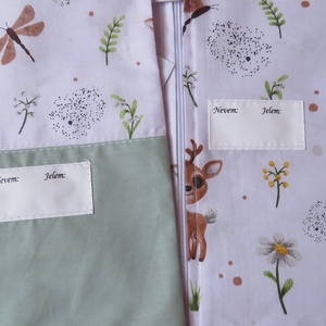 Ovis zsák és torna zsák KÉSZLETEN!-Gida és a szitakötő - játék & sport - ovis felszerelés - ovis szett - Meska.hu