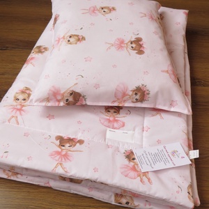 Ovis ágynemű kispárnával-kis balerínák - játék & sport - ovis felszerelés - ovis ágynemű - Meska.hu