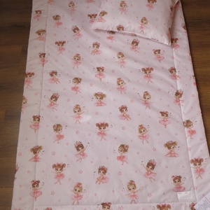 Ovis ágynemű kispárnával-kis balerínák - játék & sport - ovis felszerelés - ovis ágynemű - Meska.hu