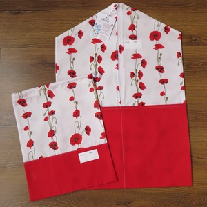 Ovis zsák és torna zsák Készleten-pipacsok, Játék & Sport, Ovis felszerelés, Ovis szett, Varrás, MESKA