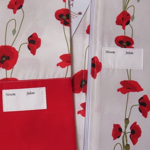 Ovis zsák és torna zsák Készleten-pipacsok - játék & sport - ovis felszerelés - ovis szett - Meska.hu