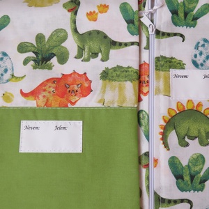 Ovis zsák szett- dínók - játék & sport - ovis felszerelés - ovis szett - Meska.hu