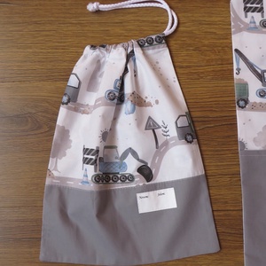 Ovis zsák és torna zsák KÉSZLETEN!-munkagépek - játék & sport - ovis felszerelés - ovis szett - Meska.hu