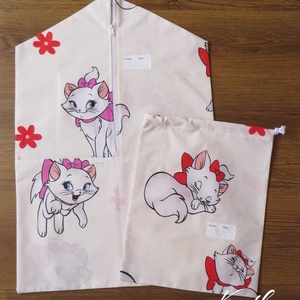 ovis zsák szett torna zsákkal-cicás - Meska.hu