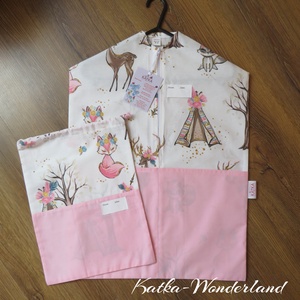 Erdei állatok-ovis zsák és torna zsák - Meska.hu