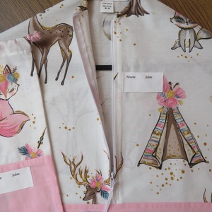 Erdei állatok-ovis zsák és torna zsák - játék & sport - ovis felszerelés - ovis zsák - Meska.hu