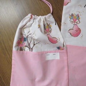 Erdei állatok-ovis zsák és torna zsák - játék & sport - ovis felszerelés - ovis zsák - Meska.hu