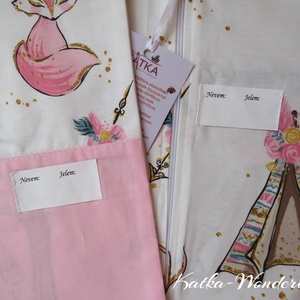 Erdei állatok-ovis zsák és torna zsák - játék & sport - ovis felszerelés - ovis zsák - Meska.hu