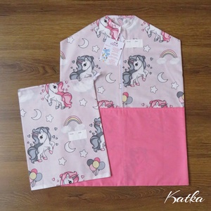 Unikornisok- ovis zsák és torna zsák szett - Meska.hu